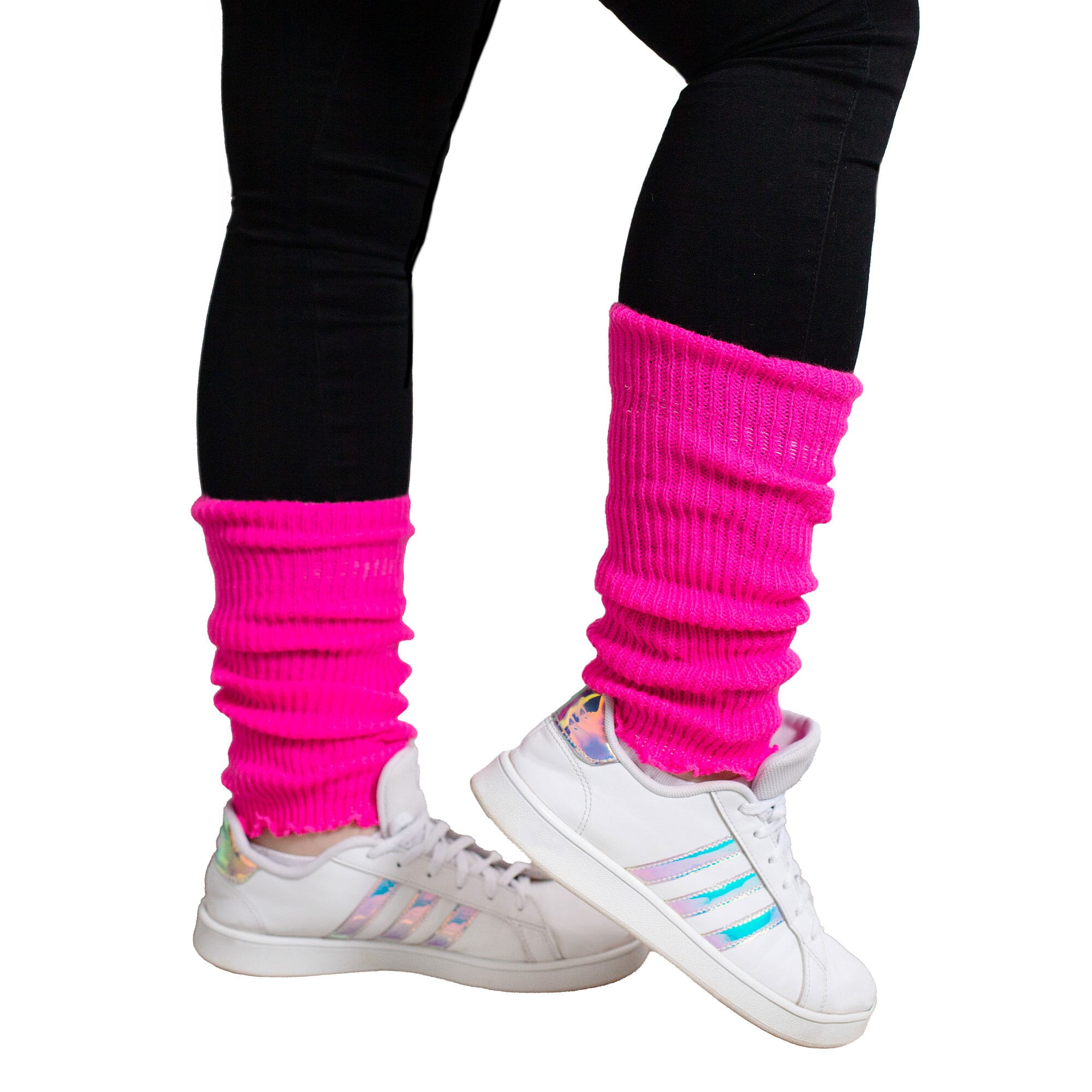 Neon Leg Warmers Pink Eventlights.shop