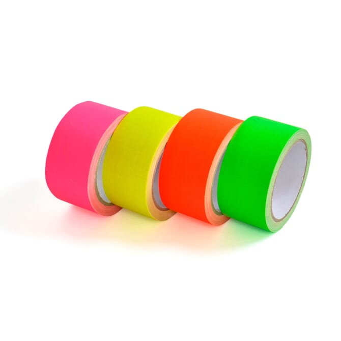 Blacklight neon tape - 4 kleuren